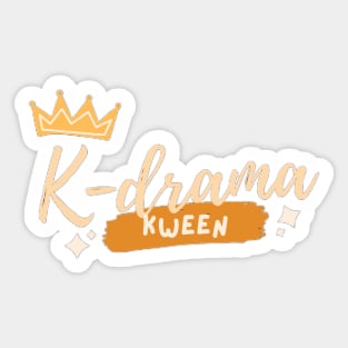 K-drama Queen Sticker